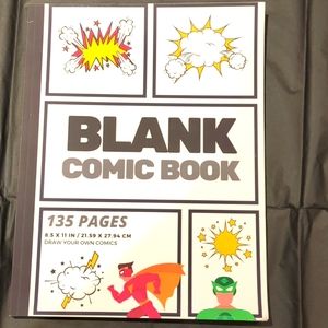 🎁 Blank Comic Book